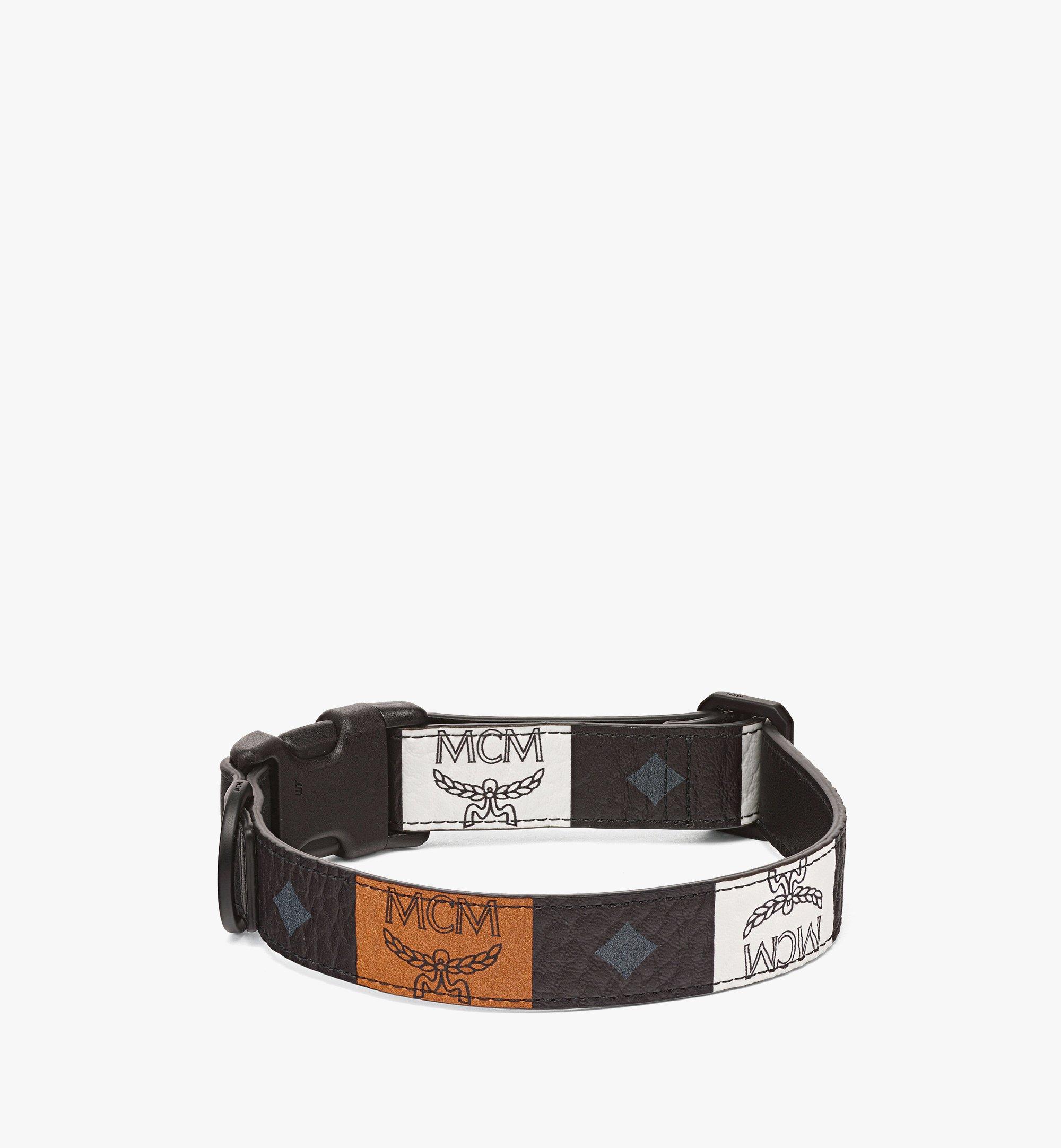Hundehalsband in Checkerboard Visetos 1